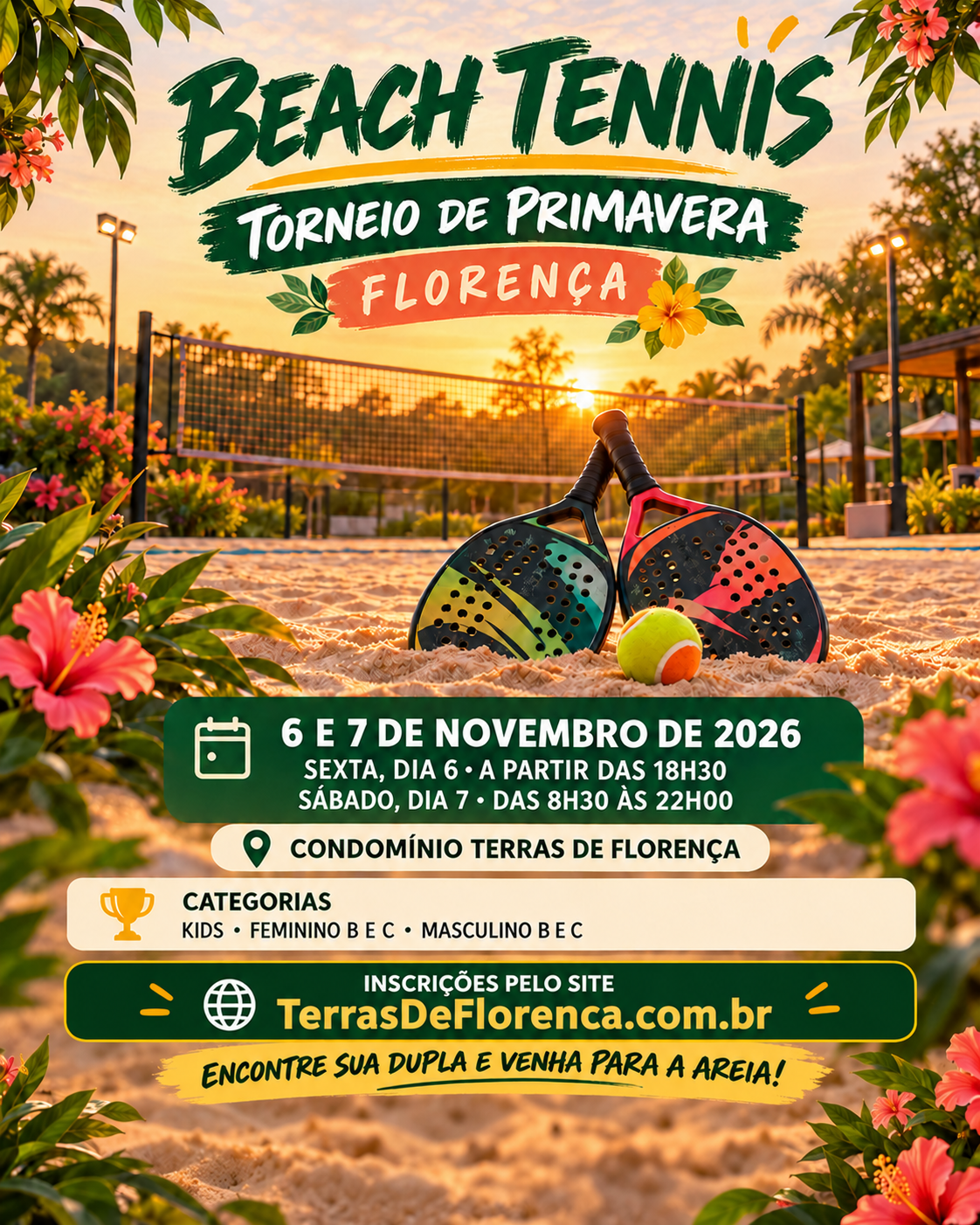 Torneio de Primavera - Beach Tennis - Florença